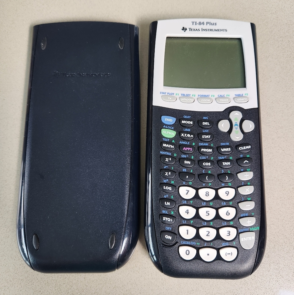 TI-84 Plus All Purpose Graphing Calculator -BLACK/WHITE